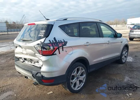 2017 Ford Escape Titanium from USA, damaged, VIN 1FMCU0J93HUB64762